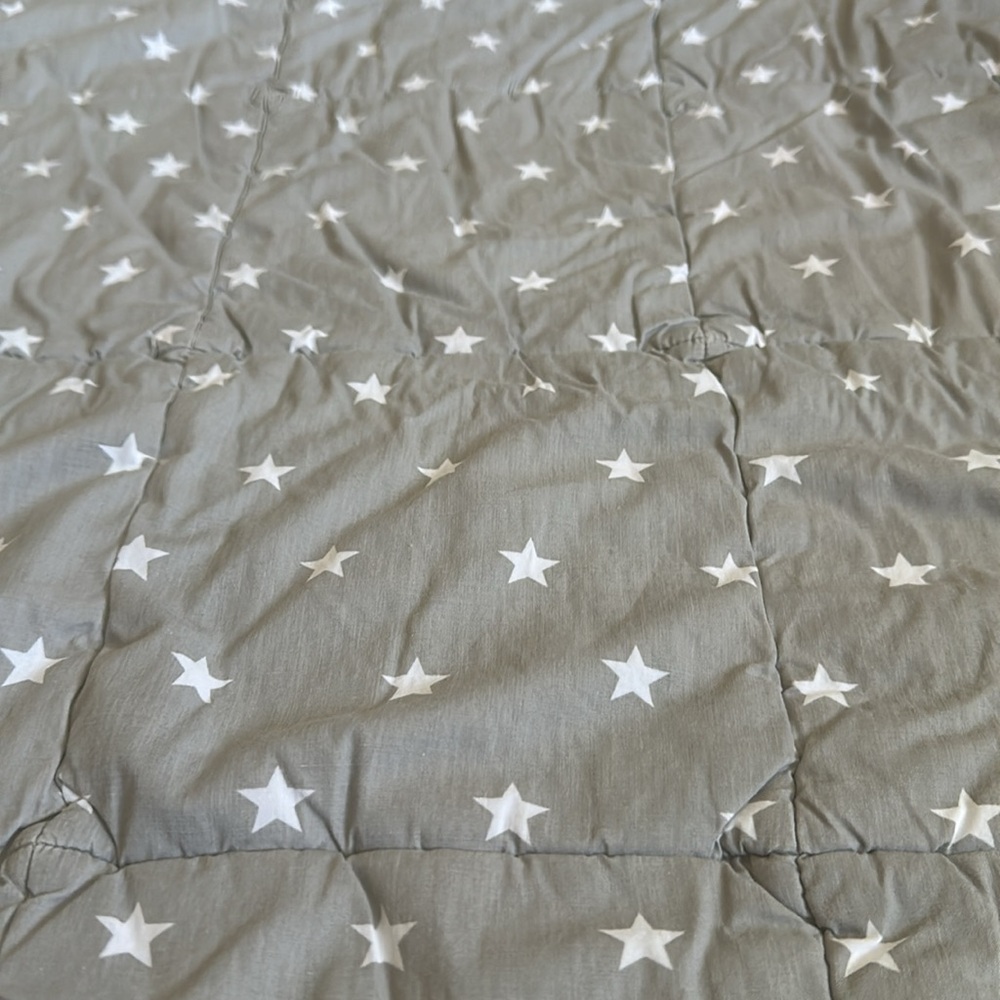 Pottery Barn Kids Sleeping Pad Nap SPACE SHIP STARS 61x24'' - Picture 4 of 8